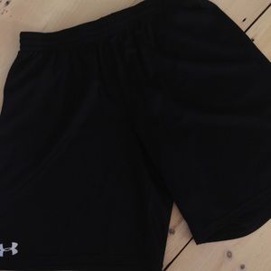 Men's Under Armour black athletic shorts